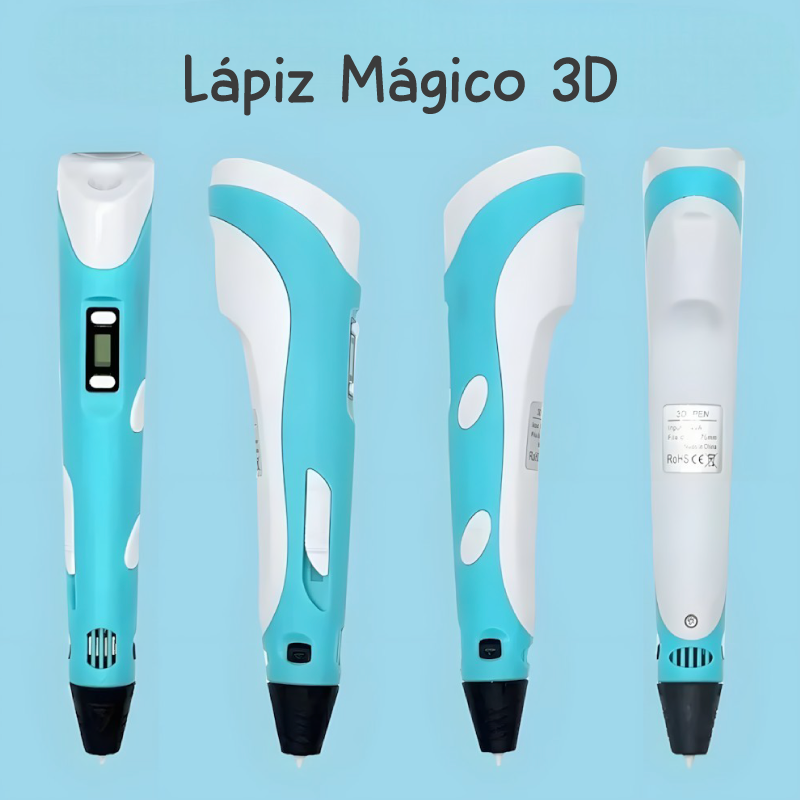 Lápiz 3D Mágico: ¡Transforma tus Ideas en Realidad!