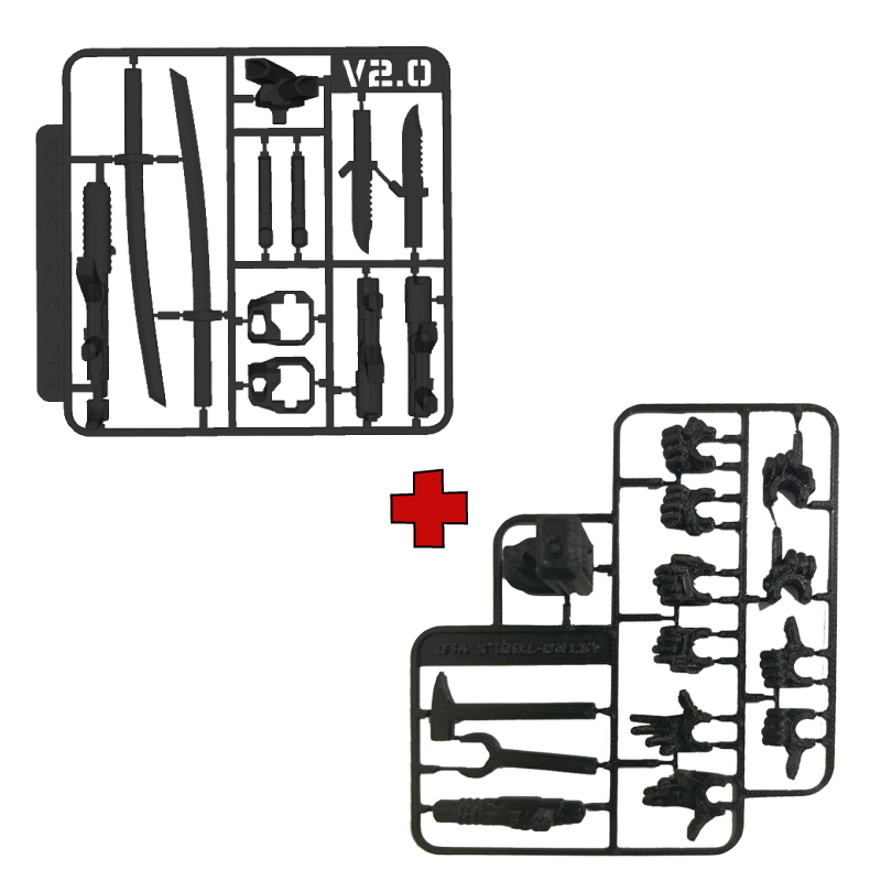 Ultoys: Extra Set de Accesorios para Dummy 13