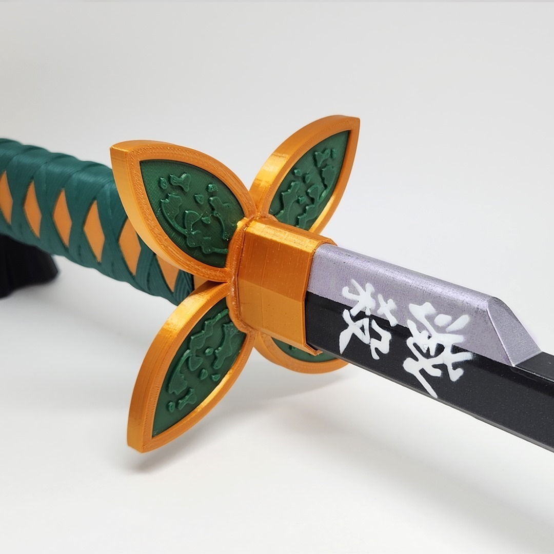 Ultoys: Collapsing Katana Toy 3D - Demon Slayer - Shinobu Kocho (full color)