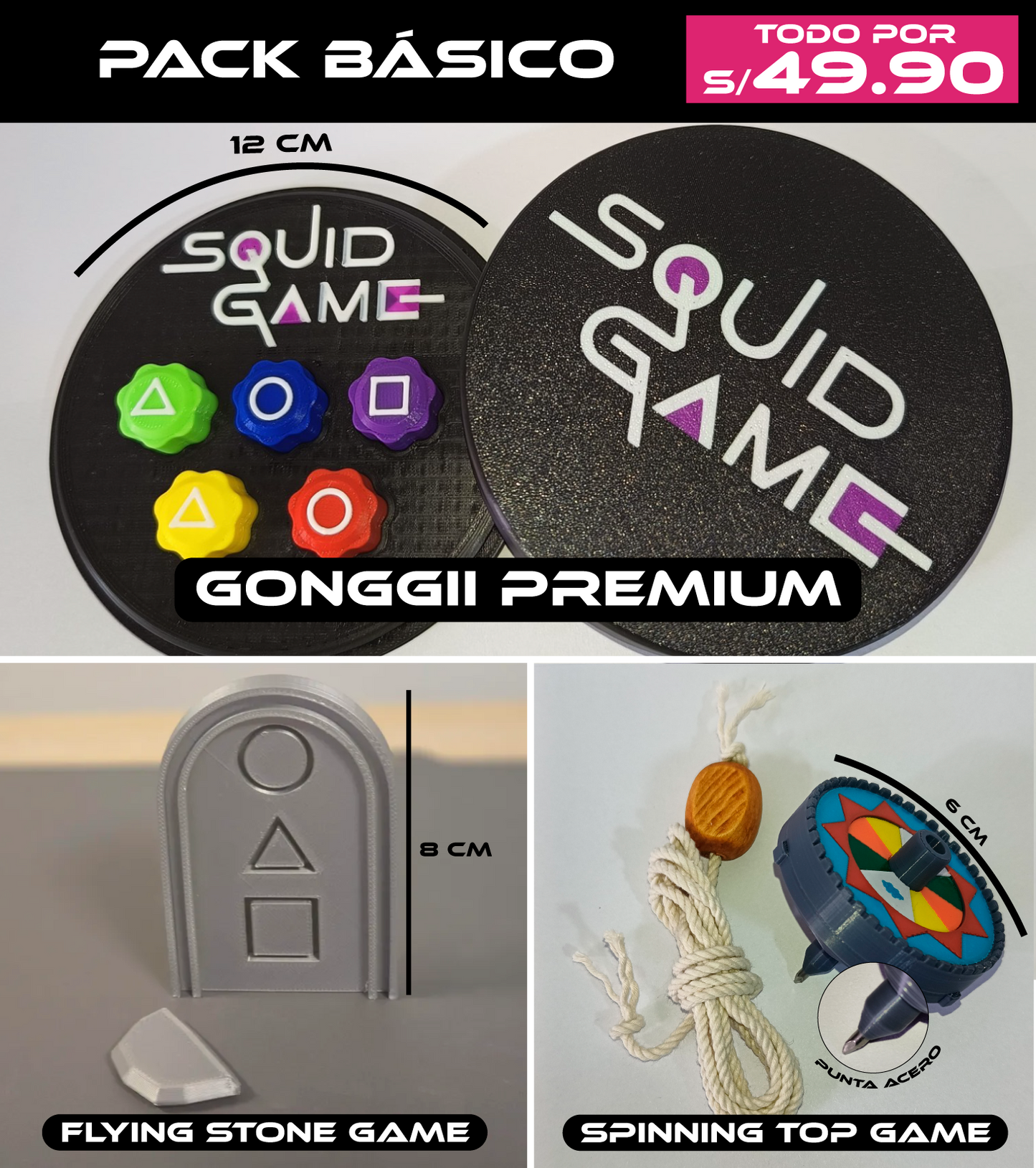 Ultoys: Squid Games Pack Básico