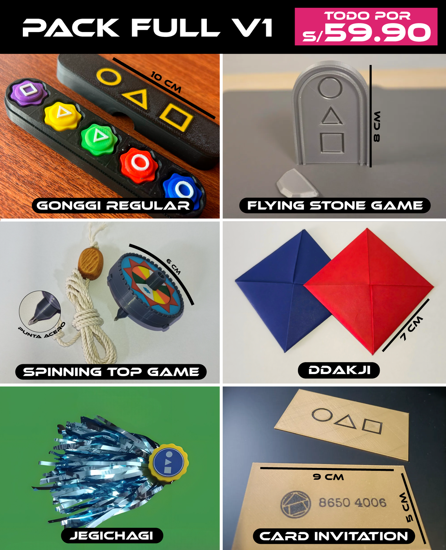 Ultoys: Squid Games Pack Full V1