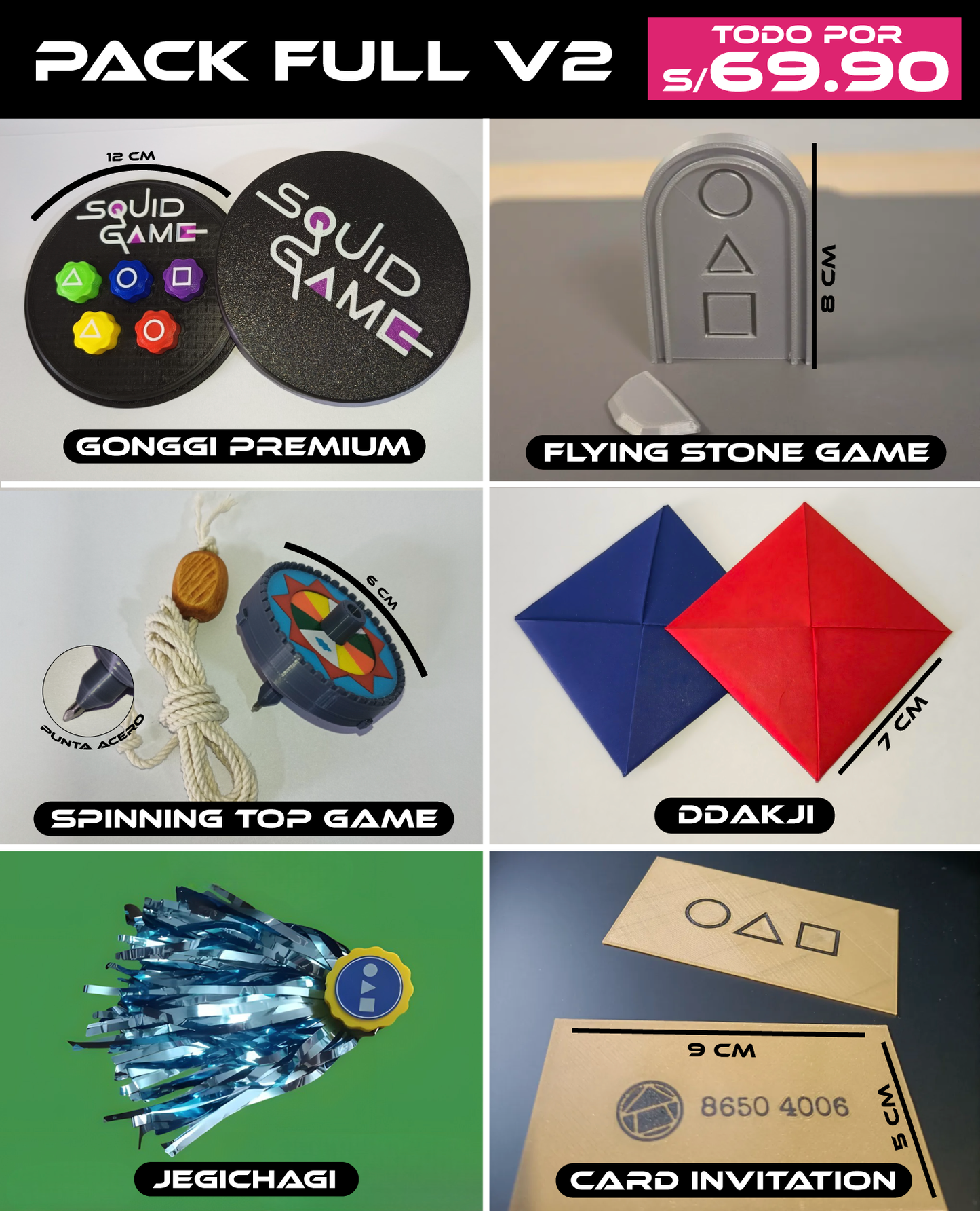 Ultoys: Squid Games Pack Full V2