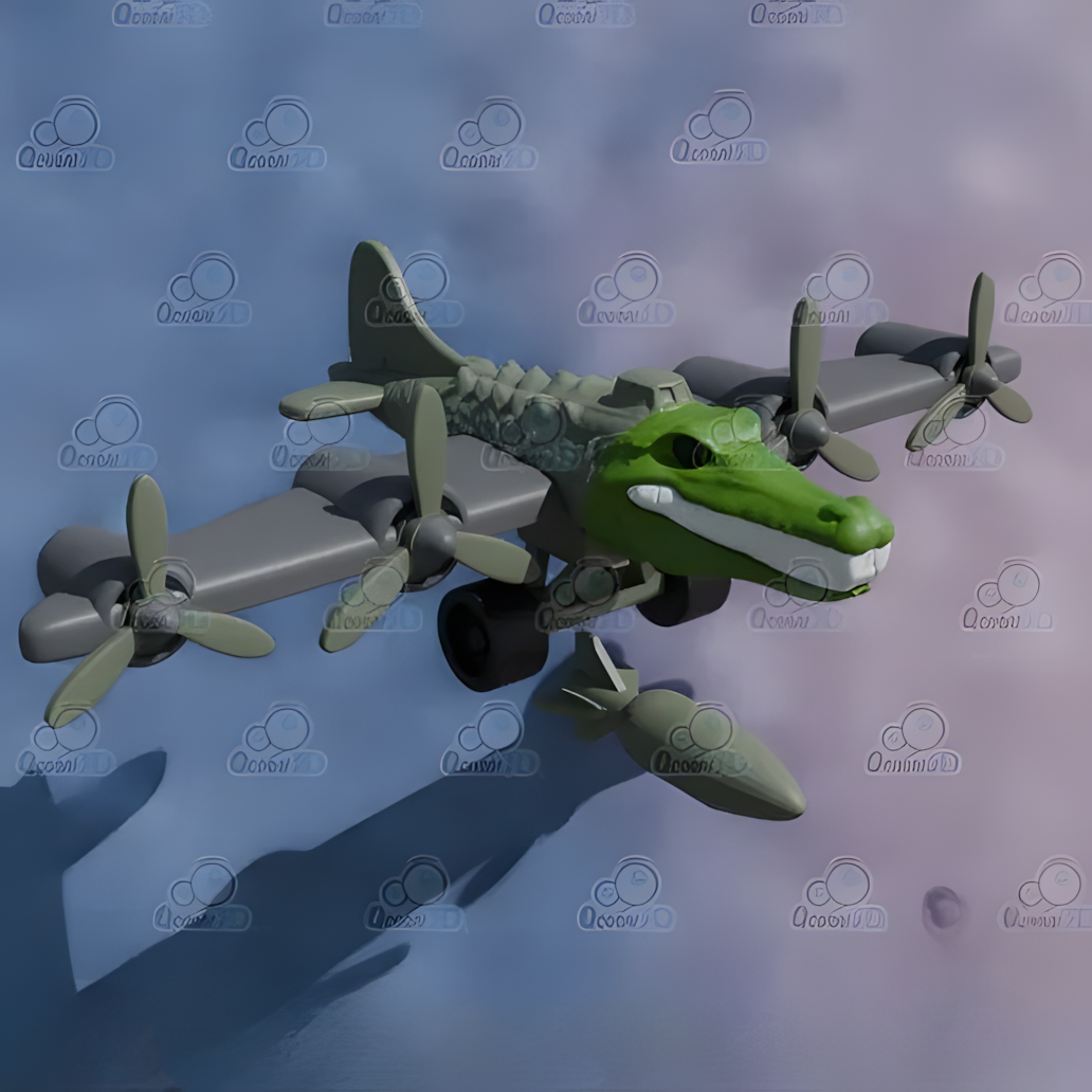 Pack Brainrot Series™ - Bombardilo Crocodilo