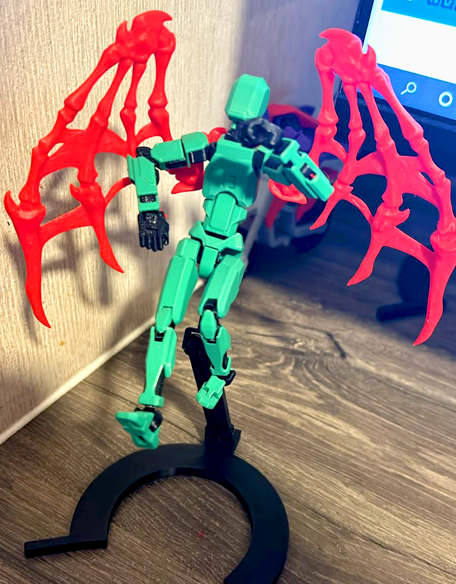 Ultoys: Demon Wings Alas para Dummy 13