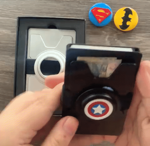 GeekWallet™ Billetera RFID de Aluminio
