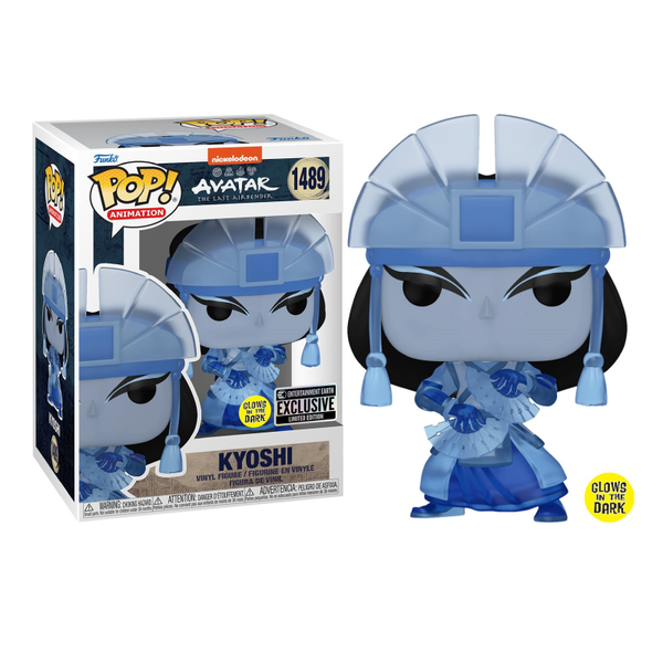 Funko Pop! Animation: Avatar The Last Airbender - Kyoshi #1489 (Glows in the Dark) - Entertainment Earth Exclusive