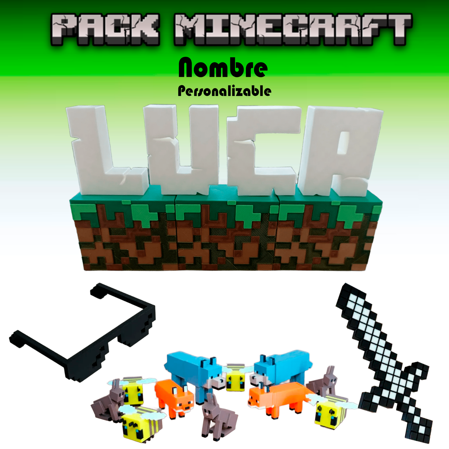 Pack CuboCraft™ – El Regalo Más Épico del Mundo Pixelado