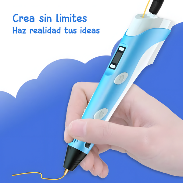 Lápiz 3D Mágico: ¡Transforma tus Ideas en Realidad!