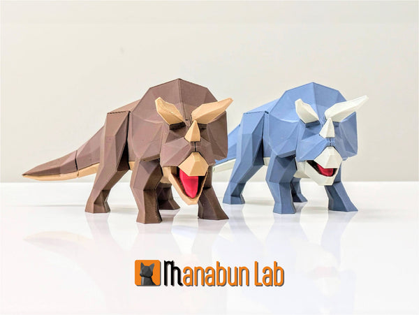 Rompecabezas 3D Magnético Dinosaurio Triceratops