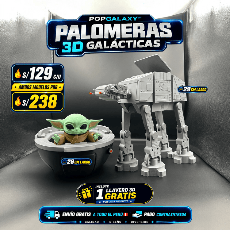 Palomera 3D - The Mandalorian and Grogu