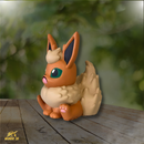 Mundo 3D Collection: Animation - Pokemon Figura Flareon de Resina