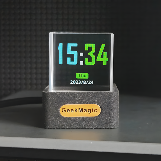 Geek Magic™ – Cubo Holográfico 3D, ¡haz magia digital en tu escritorio!