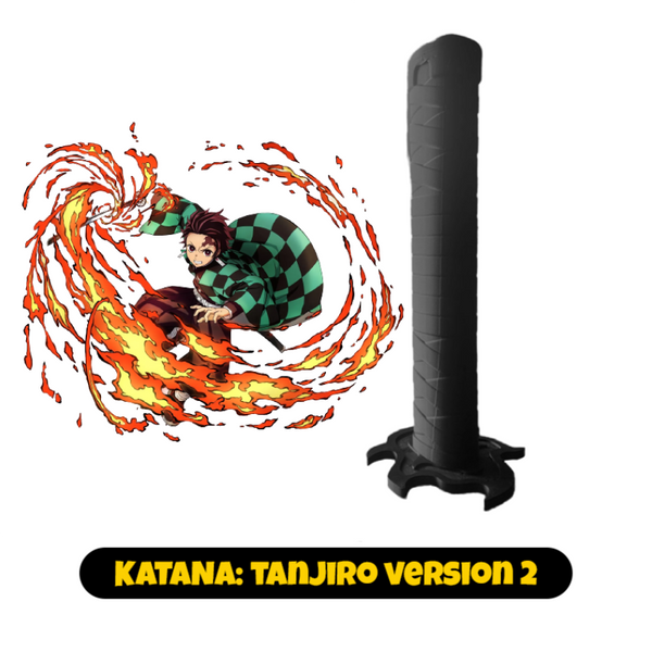 Ultoys: Collapsing Katana 3D Demon Slayer - Tanjiro Kamado Version 2 (monocromo)