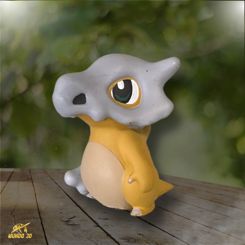 Mundo 3D Collection: Games: Pokemon - Figura Cubone de Resina