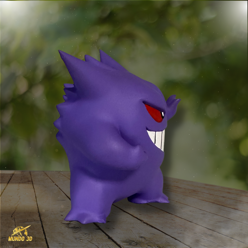 Mundo 3D Collection: Animation - Pokemon Figura Gengar de Resina