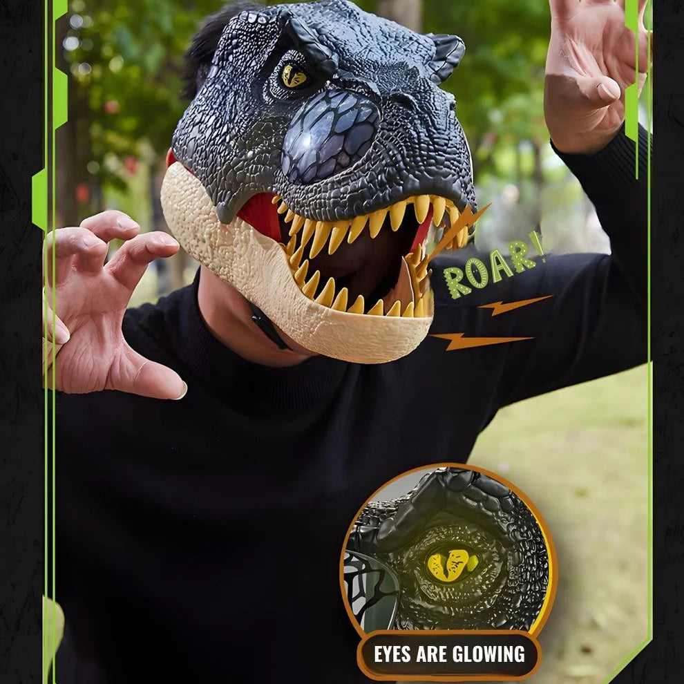 Ultoys: Casco Dinosaurio Sonido y Luces