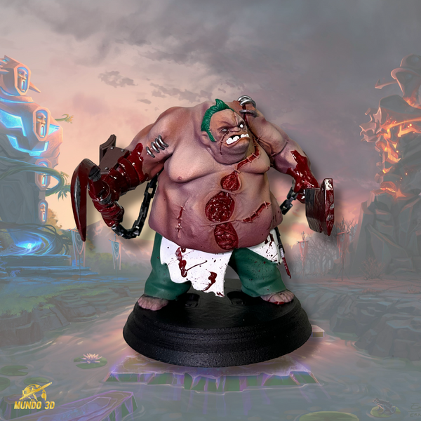 Mundo 3D Collection: Games - Dota 2 Figura Pudge The Butcher de Resina