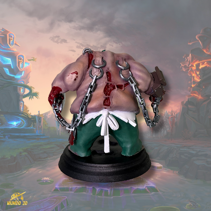 Mundo 3D Collection: Games - Dota 2 Figura Pudge The Butcher de Resina