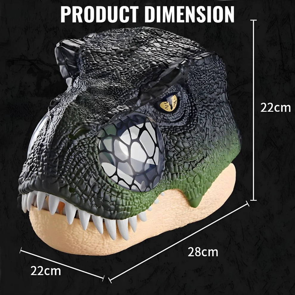 Ultoys: Casco Dinosaurio Sonido y Luces