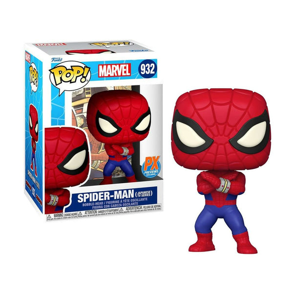 Funko Pop! Marvel: Spider-Man - Spider-Man (Japanese TV Series) #932 - PX Previews Exclusive