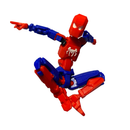 Figura de acción articulada - Dummy 13 - Spiderman Version + Base Display