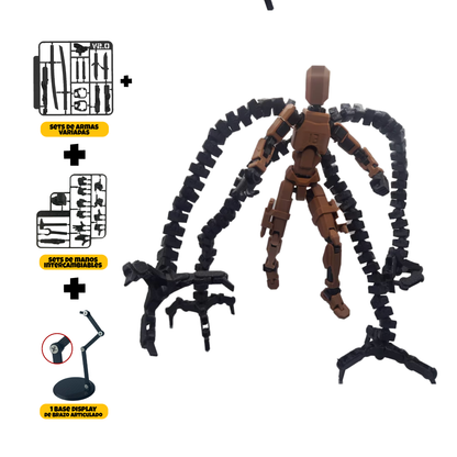 Ultoys: Figura de acción articulada - Dummy 13 Evil Version