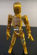 Ultoys: Golden Warrior Guerrero Dorado Dummy 13 - Figura de Acción Articulada