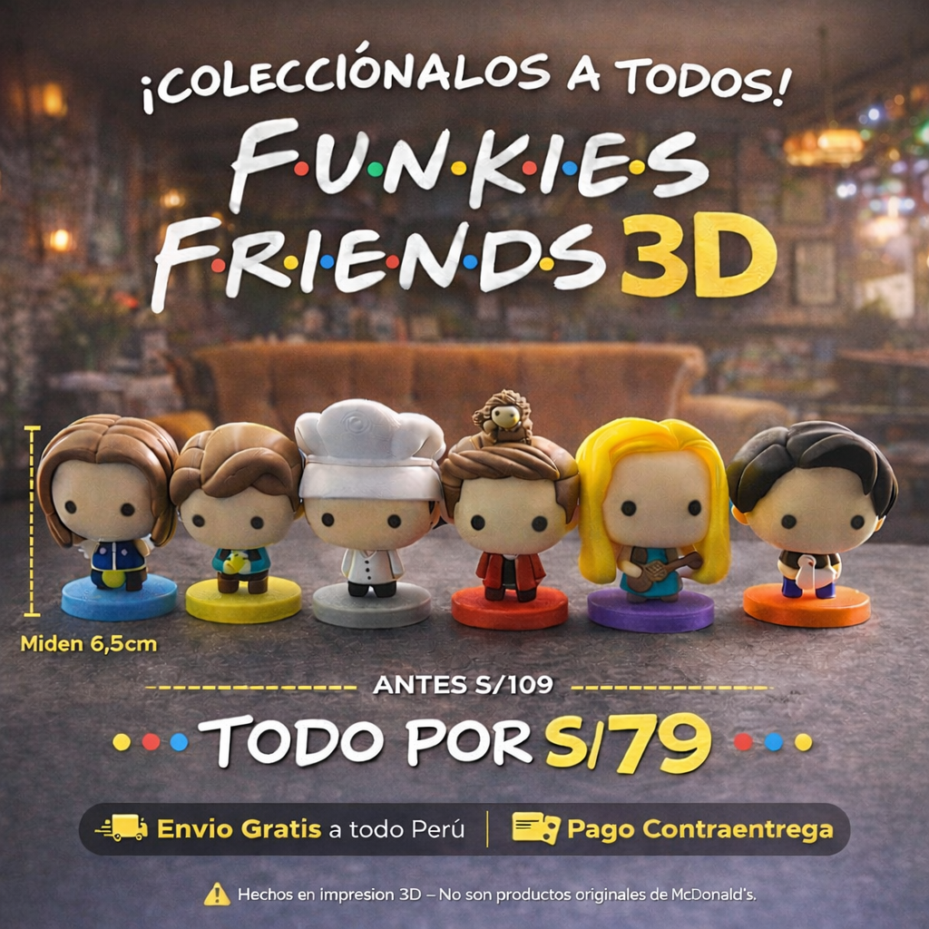 Ultoys: Stand para Funkies Friends x McDonalds
