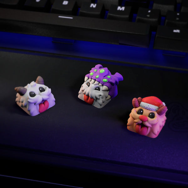 Keycaps: Poros League of Legends de Resina Vol.1 18x18mm