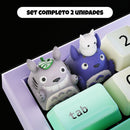 Keycaps: Totoro and Friends de Resina Vol.1 18x18mm