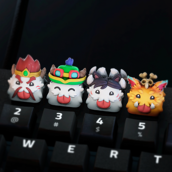 Keycaps: Poros League of Legends de Resina Vol.2 18x18mm