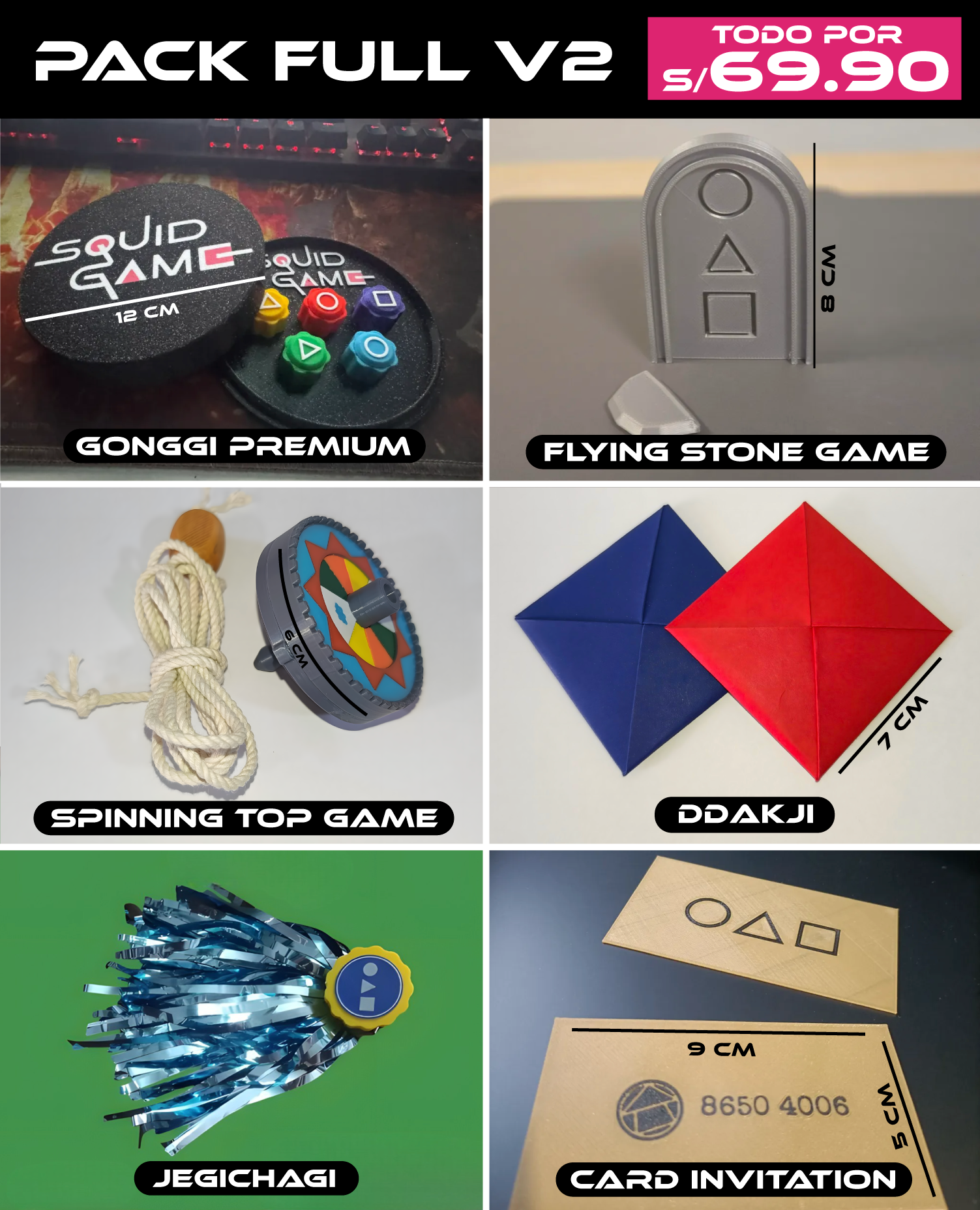 Ultoys: Squid Games Pack Full V2