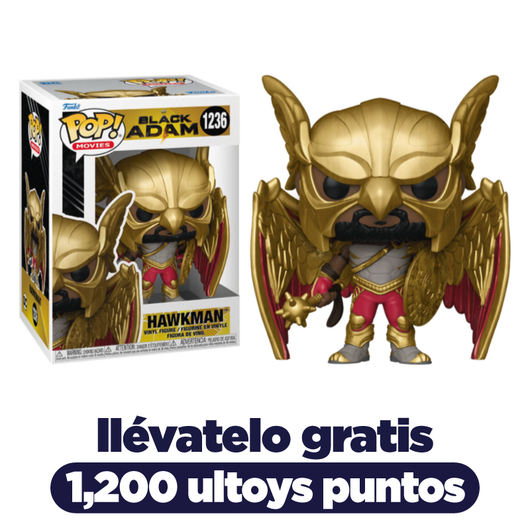 [ULTOYS PUNTOS] Funko Pop! Movies: Black Adam - Hawkman #1236