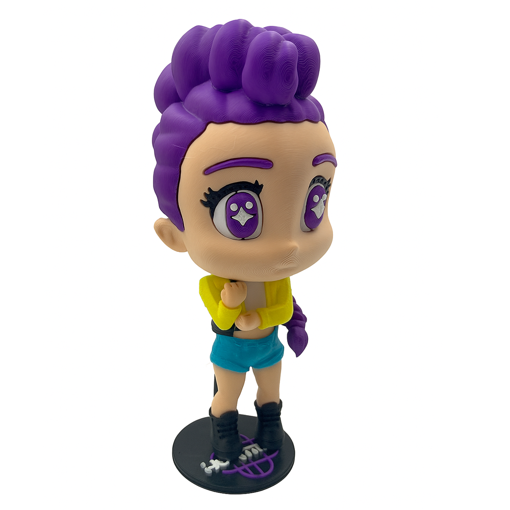 Ultoys: Pack 3 Figuras 3D Guerreras K-pop (Kpop Demon Hunters) - Rumi, Mira y Zoey 15CM