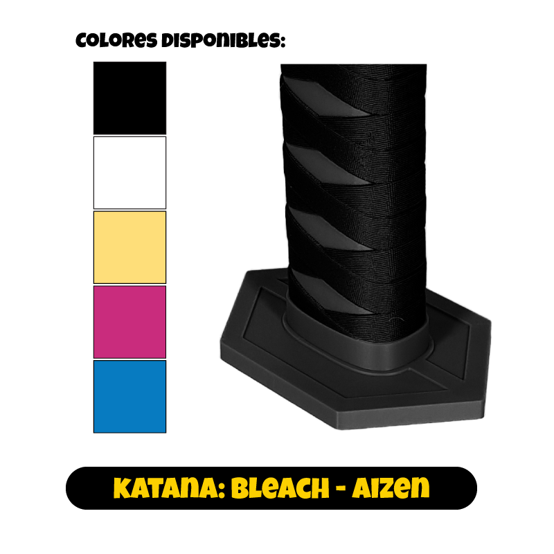 Ultoys: Collapsing Katana 3D Bleach - Aizen (monócromo)