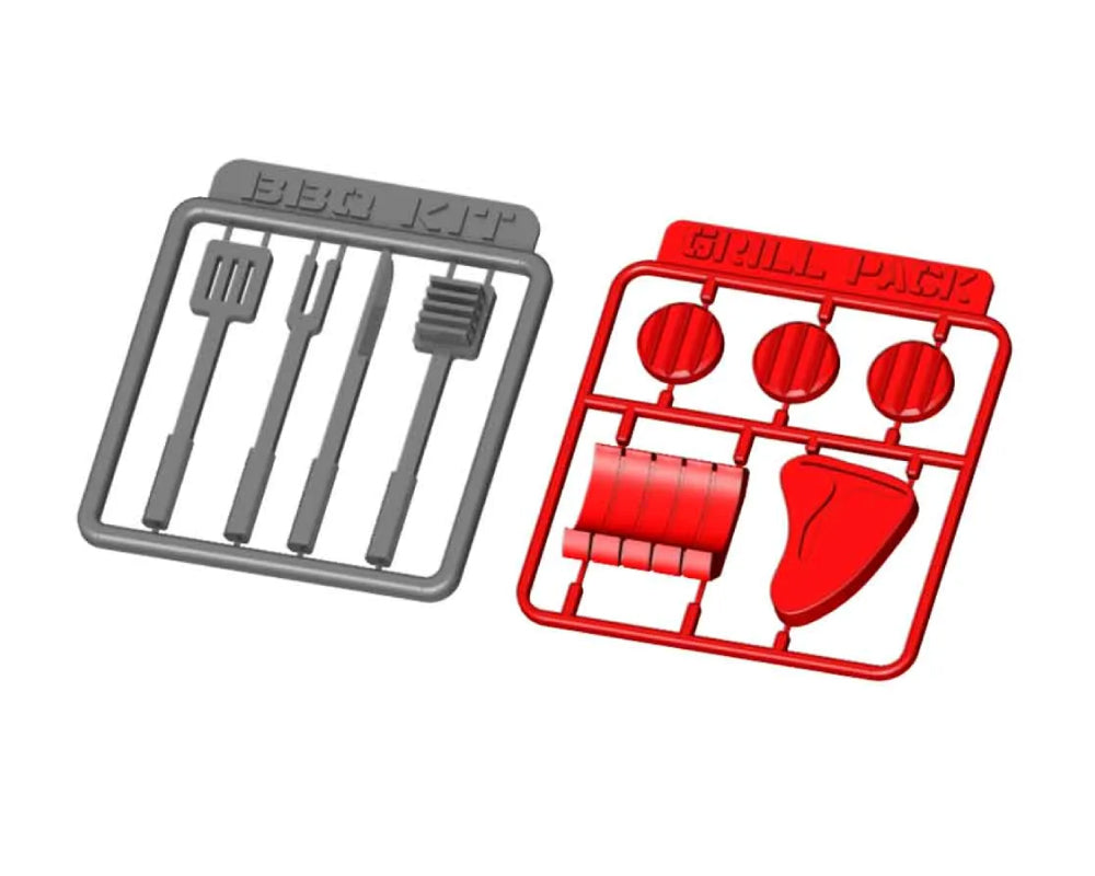 Ultoys: Set de Utencilios BBQ para Dummy 13