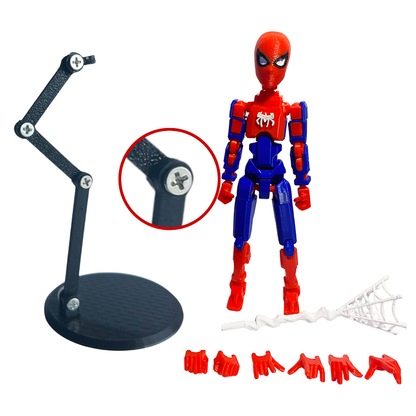 Figura de acción articulada - Dummy 13 - Spiderman Version + Base Display