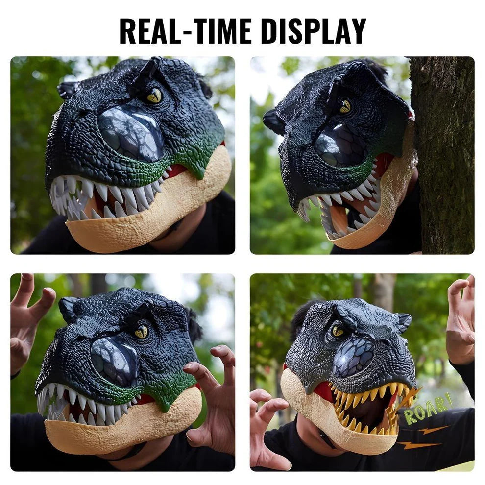 Ultoys: Casco Dinosaurio Sonido y Luces