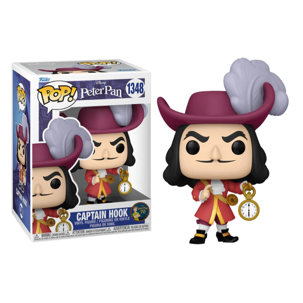 Funko Pop! Disney: Peter Pan 70th Anniversary - Captain Hook #1348