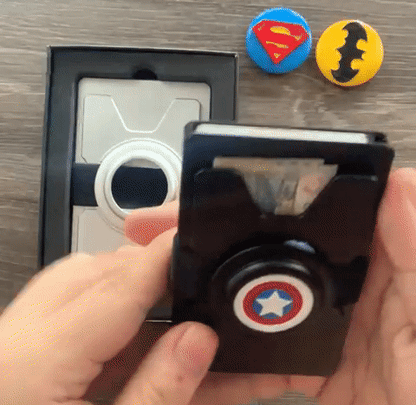 GeekWallet™ Billetera RFID de Aluminio