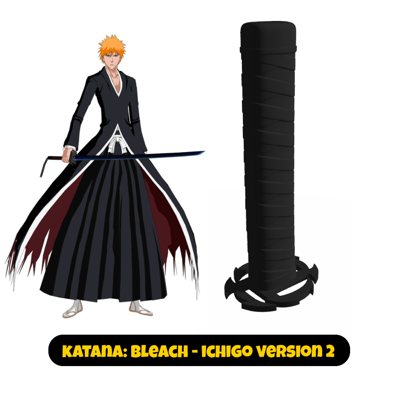Ultoys: Collapsing Katana 3D Bleach Ichigo Version 2 (monocromo)