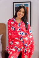 Pijama Camisa Manga Larga + Pantalón Princesa Blanca Nieves Modal Soft Premium