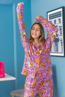 Pijama Camisa Manga Larga + Pantalón Scooby-Doo Modal Soft Premium