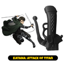 Ultoys: Collapsing Katana 3D Attack on Titan (monocromo)