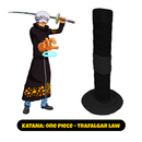 Ultoys: Collapsing Katana 3D One Piece - Trafalgar Law (monócromo)