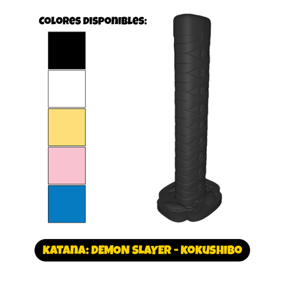 Ultoys: Collapsing Katana 3D Demon Slayer - Kokushibo (monócromo)