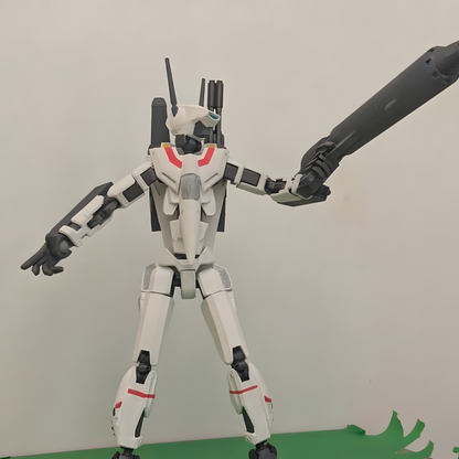 Ultoys: Figura de acción articulada - Dummy 13 X Robotech/Macross Super VF-1J