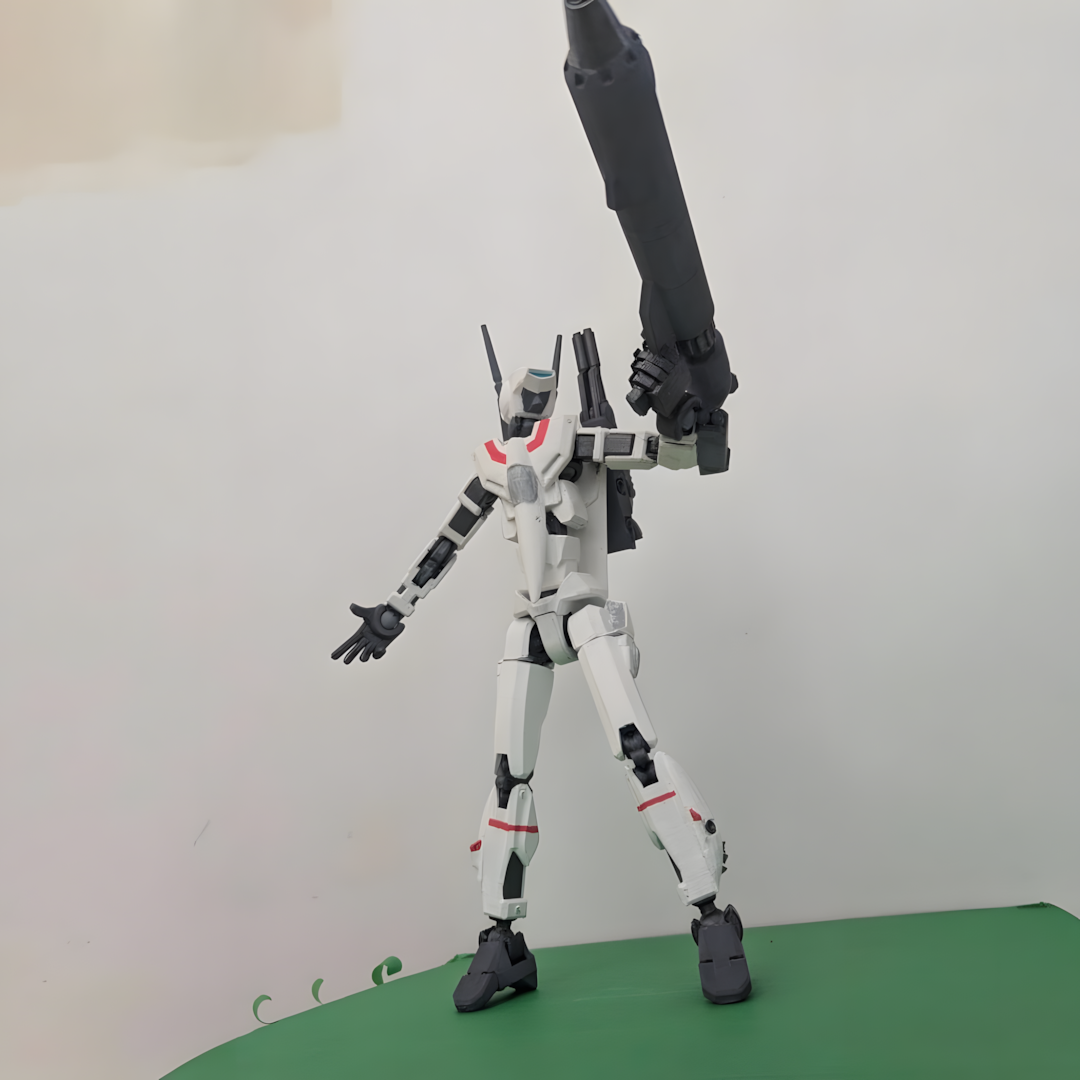 Ultoys: Figura de acción articulada - Dummy 13 X Robotech/Macross Super VF-1J