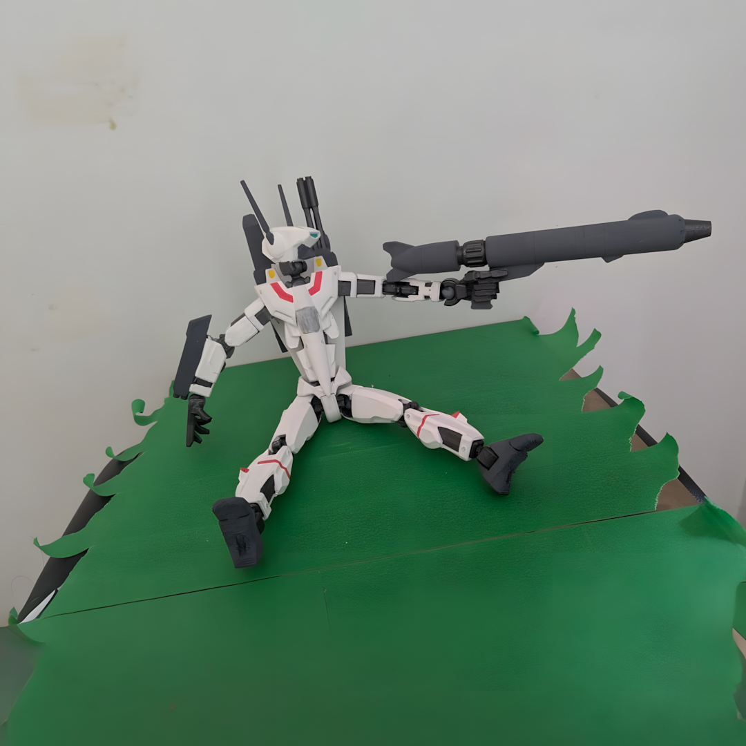 Ultoys: Figura de acción articulada - Dummy 13 X Robotech/Macross Super VF-1J