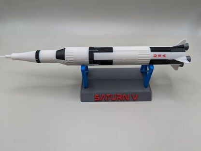 Ultoys: Kit Card NASA Saturn Figura de Colección para Armar
